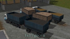 Мод прицеп НЕФАЗ-8560 для Farming Simulator 2017