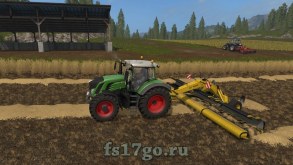 Мод валковая жатка ROC RT 1000 для Farming Simulator 2017