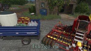 Прицеп для семян и удобрений (заправочный) для Farming Simulator 2017