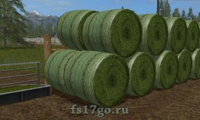 Фотореалистичные круглые тюки для Farming Simulator 2017