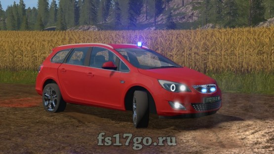 Мод автомобиль Opel Astra для Farming Simulator 2017