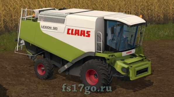 Мод пак Claas Lexion 600, 580 для Farming Simulator 2017