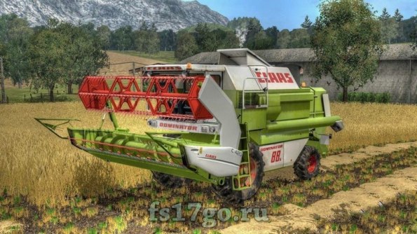 Комбайн Claas Dominator 88S для Farming Simulator 2017