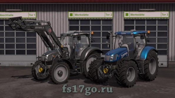 New Holland T6 Tier4A для Farming Simulator 2017