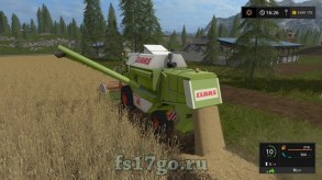 Комбайн Claas Dominator 88S для Farming Simulator 2017