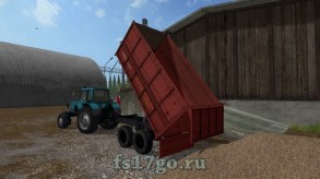 Мод ПТУ-7.5 прицеп для Farming Simulator 2017