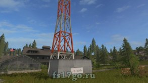 Размещаемая антенна для Farming Simulator 2017