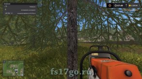 Мод бензопила Stihl MS660 для Farming Simulator 2017