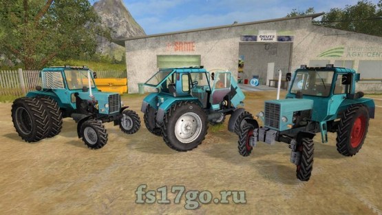 Мод MTZ 82 Турбо-версия для Farming Simulator 2017