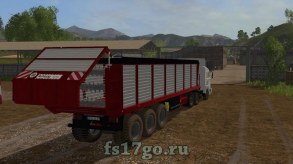 Мод Фуражный полуприцеп для Farming Simulator 2017