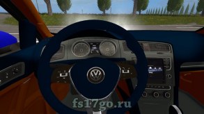 Мод автомобиль Volkswagen Golf для Farming Simulator 2017