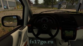 Мод минивэн Mercedes Benz Viano для Farming Simulator 2017