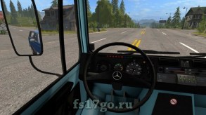 Mercedes Unimog 1600 4 варианта для Farming Simulator 2017