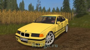 Мод автомобиля BMW 320I E36 для Farming Simulator 2017