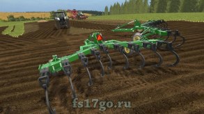 Мод пак John Deere 915 V Ripper для Farming Simulator 2017