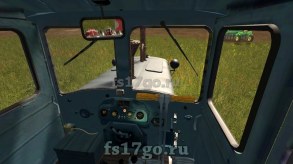 Трактор Т-74 с отвалом для Farming Simulator 2017