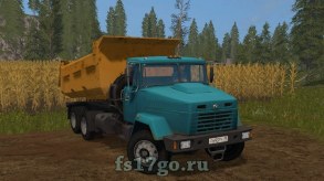 Мод самосвала КрАЗ 6510 для Farming Simulator 2017