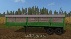 Мод полуприцеп ОдАЗ-9370 для Farming Simulator 2017