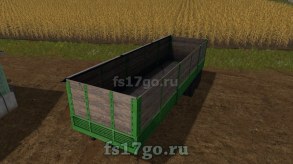 Мод полуприцеп ОдАЗ-9370 для Farming Simulator 2017