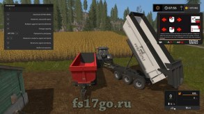 Мод прицеп Feraboli Dumper 3-х осный для Farming Simulator 2017