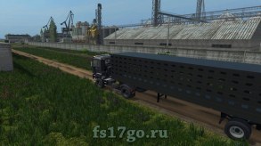 Мод полуприцеп Скотовоз ОДАЗ для Farming Simulator 2017