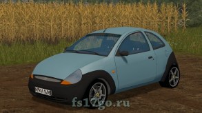 Мод автомобиль Ford KA для Farming Simulator 2017