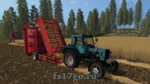 Мод подборщика ПК-1,6 для Farming Simulator 2017