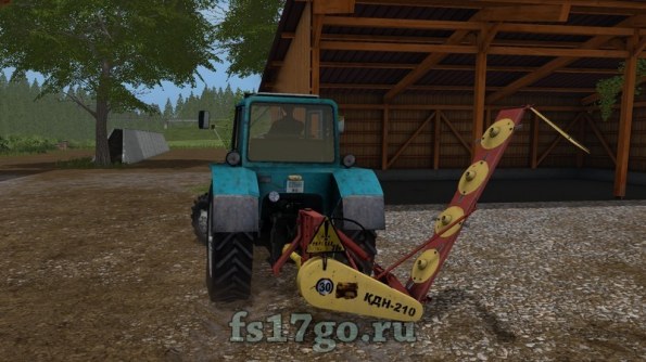 Мод косилка КДН-210 для Farming Simulator 2017
