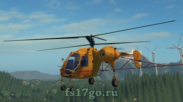 Мод Kamov Ka-26. Вертолет для Фермер Симулятор 2017
