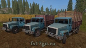 Мод грузовика ГАЗ-САЗ для Farming Simulator 2017