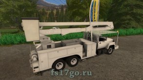Мод GMC Topkick Bucket Truck для Farming Simulator 2017
