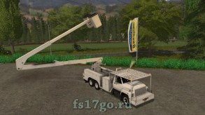 Мод GMC Topkick Bucket Truck для Farming Simulator 2017