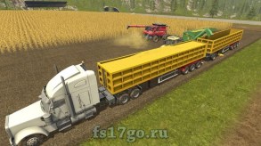 Мод Semi-Tipper 70000/6 для Farming Simulator 2017