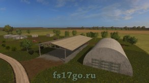 Карта «Будни тракториста» для Farming Simulator 2017