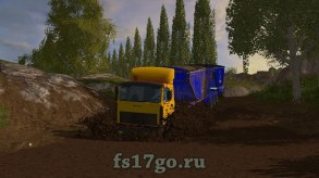 Мод на МАЗ 5432 для Фермер Симулятор 2017