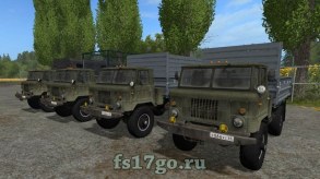 Мод грузовика ГАЗ 66 ПАК для Farming Simulator 2017