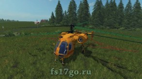 Мод Kamov Ka-26. Вертолет для Фермер Симулятор 2017