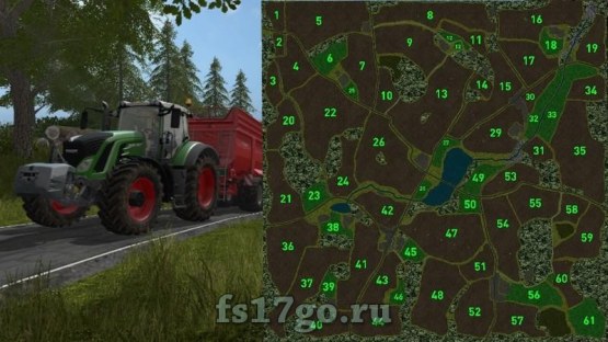 Мод карты «Loess Hill Country» для Farming Simulator 2017