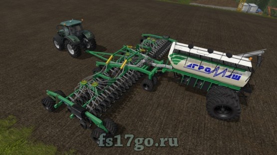 Мод сеялки «Агромаш IAD15» для Farming Simulator 2017