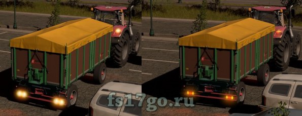 Реалистичные огни для техники в Farming Simulator 2017