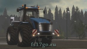 Реалистичные огни для техники в Farming Simulator 2017