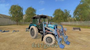 МТЗ 82 Беларусь ПКУ и инвентарь для Farming Simulator 2017