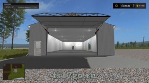 Мод Ангар (сарай) для техники Farming Simulator 2017