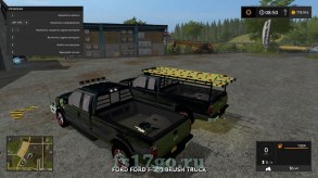 Мод «Ford F-350 Brush Truck» для Farming Simulator 2017