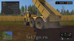 Мод самосвал «К 701 Kipper 6х6» для Farming Simulator 2017