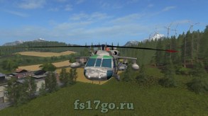 Пак военных вертолетов «UH-60 Black Hawk» для FS 2017