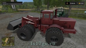Мод «К-701 ПКУ + инвентарь» для Farming Simulator 2017