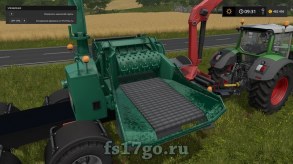 Дробилка щепы «NLD Woodchipper» для Farming Simulator 2017