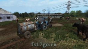 Мод «ВУО-3А» бочка для воды в Farming Simulator 2017