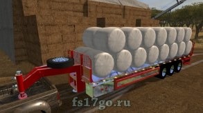 Мод «BaleMaster AutoLoad Gooseneck» для Farming Simulator 2017